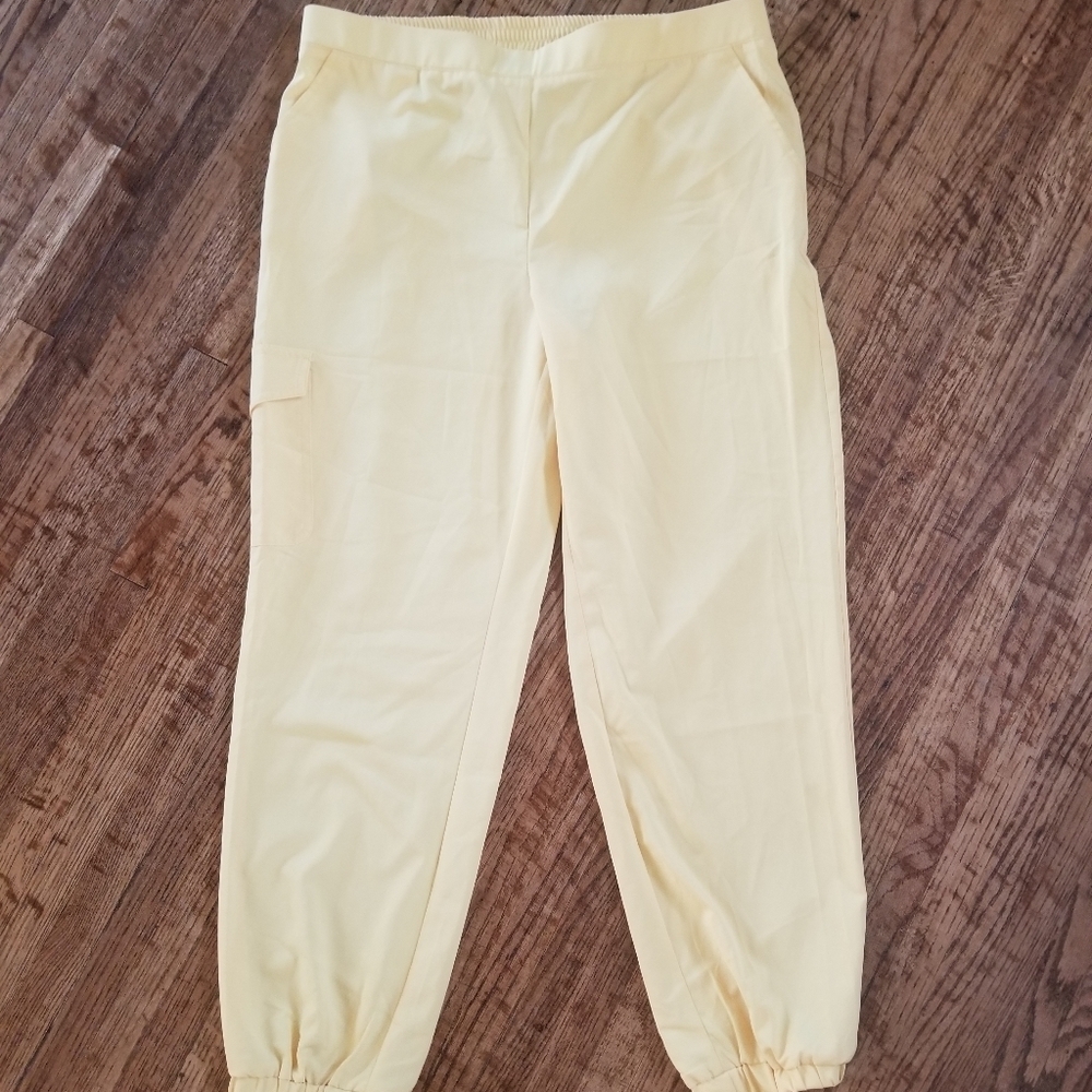 Sunday Yellow Lightweight Joggers